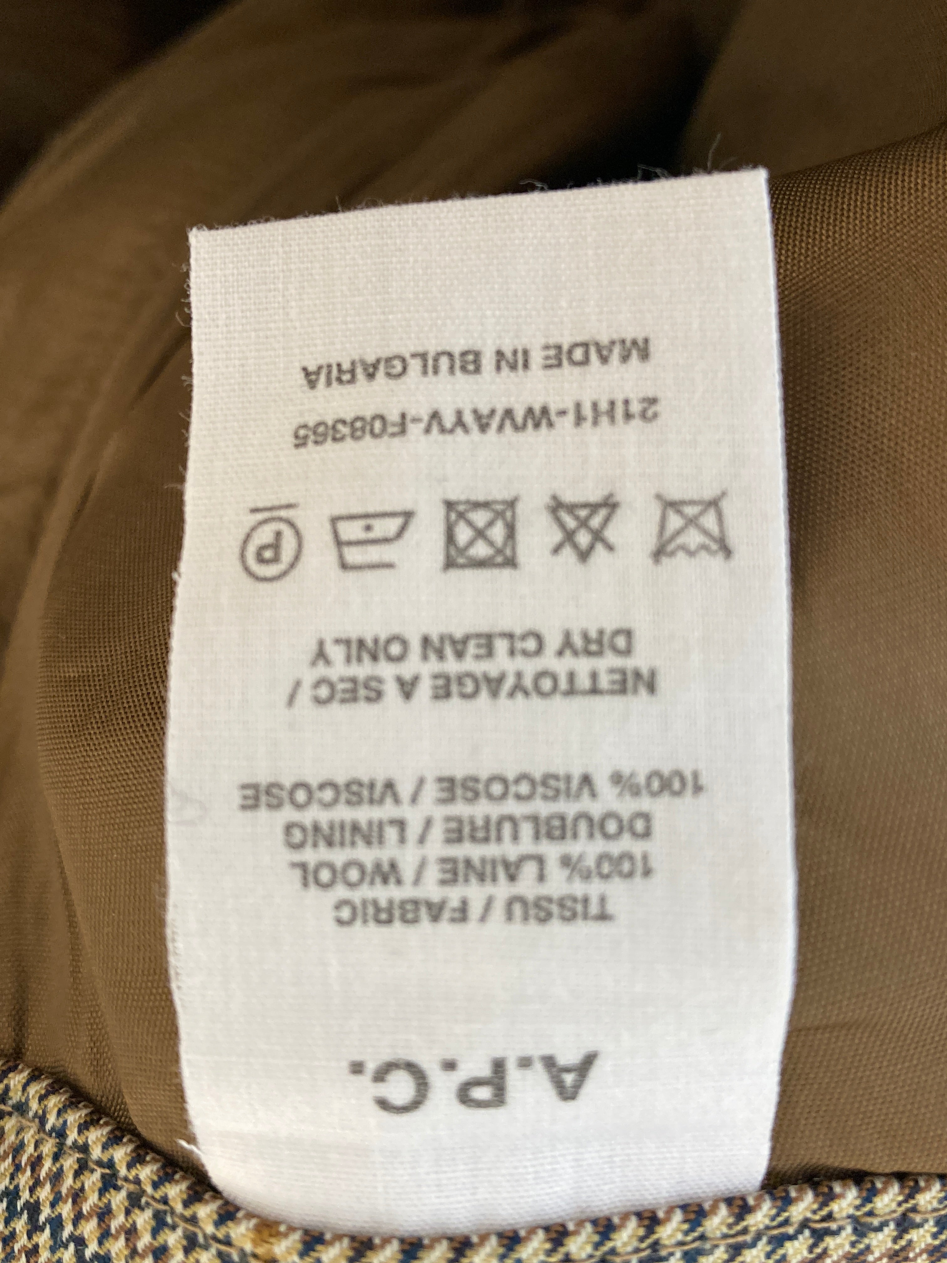 A.P.C. Bukser